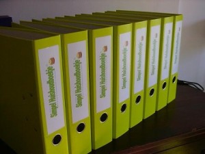 Ordner voor Simpel Huishoudboekje©
