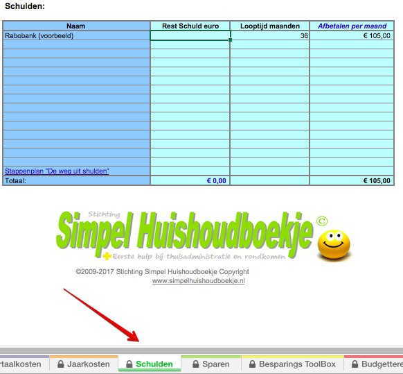 huishoudboekje-schulden